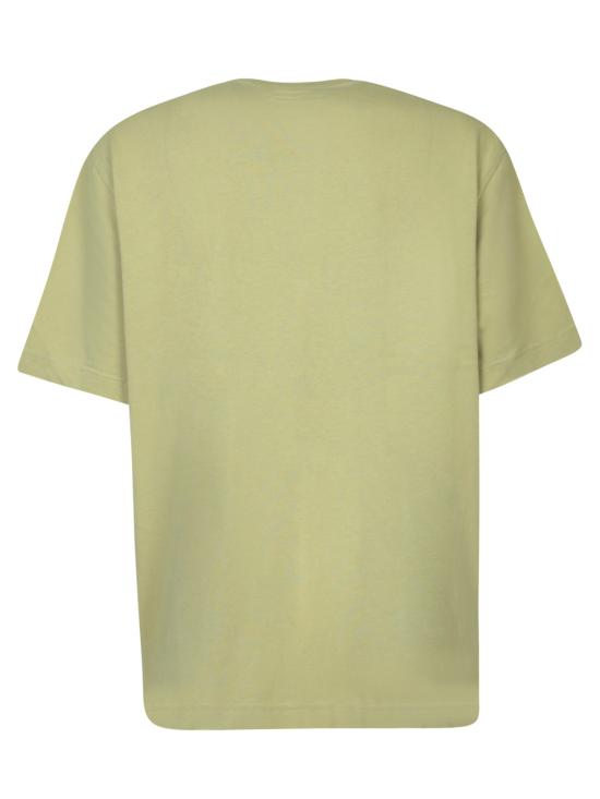 25SS 메종키츠네 볼드 폭스 헤드 패치 오버사이즈 티셔츠 LM00107 KJ0119 P357 Beige - MAISON KITSUNE