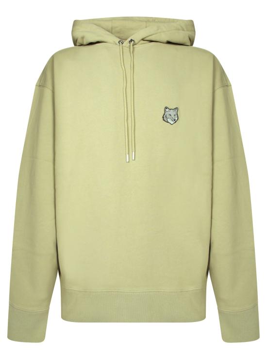 26FW 메종키츠네 볼드 폭스 헤드 패치 오버사이즈 후드 LM00705 KM0001 P357 Beige