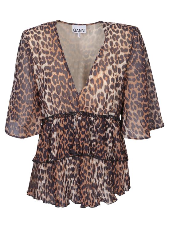 25FW 가니 반팔 티셔츠 F8694 859 Multi