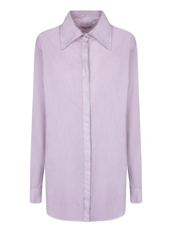  퀴라 셔츠 Q123CX Q0075 Purple