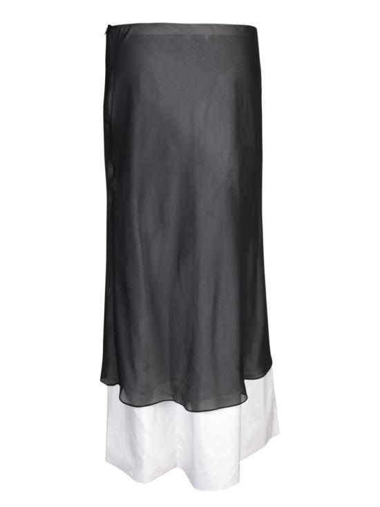  퀴라 미디 스커트 Q221GO Q1109 Black - QUIRA