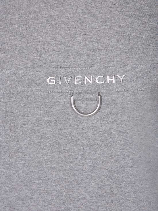 25FW 지방시 반팔 티셔츠 BM71KM 3YHP 055 Grey - GIVENCHY