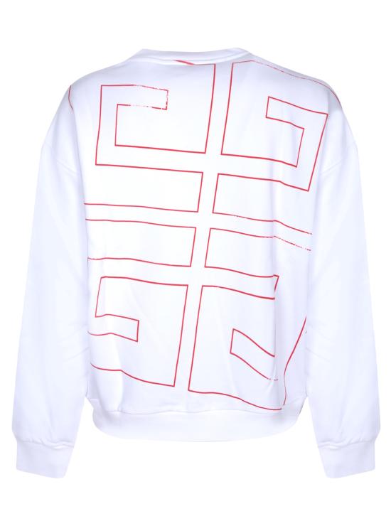 26FW 지방시 긴팔 티셔츠 BMJ0LC 3YJ5 100 White - GIVENCHY