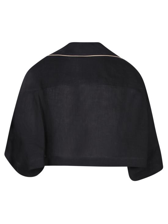  팜앤젤스 셔츠 PWGG003S24 FAB005 1076 Black - PALM ANGELS