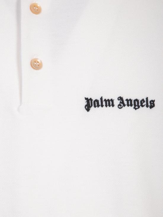  팜앤젤스 폴로 티셔츠 PMGB012S24 FAB002 0310 White - PALM ANGELS