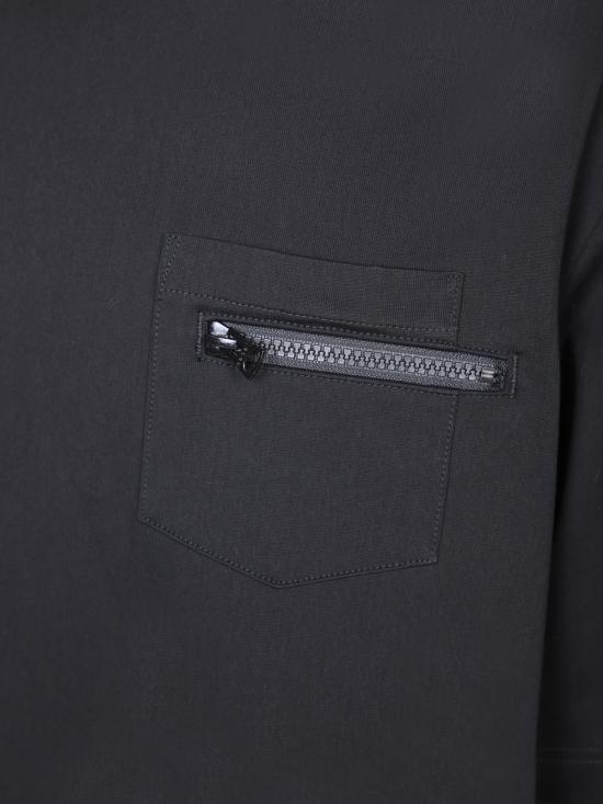 25FW 사카이 반팔 티셔츠 2403376M 001 Black - SACAI