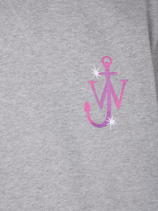  JW앤더슨 긴팔 티셔츠 JW0161 PG0861 905 Grey - JW ANDERSON