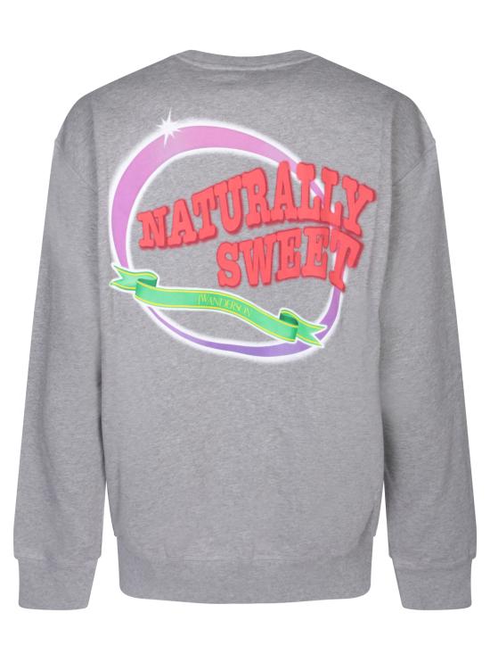  JW앤더슨 긴팔 티셔츠 JW0161 PG0861 905 Grey - JW ANDERSON