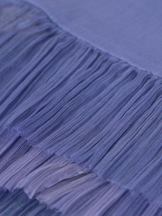  마리아루시아호한 머플러/스카프 PS23877 SILK LAGOON Blue - MARIA LUCIA HOHAN