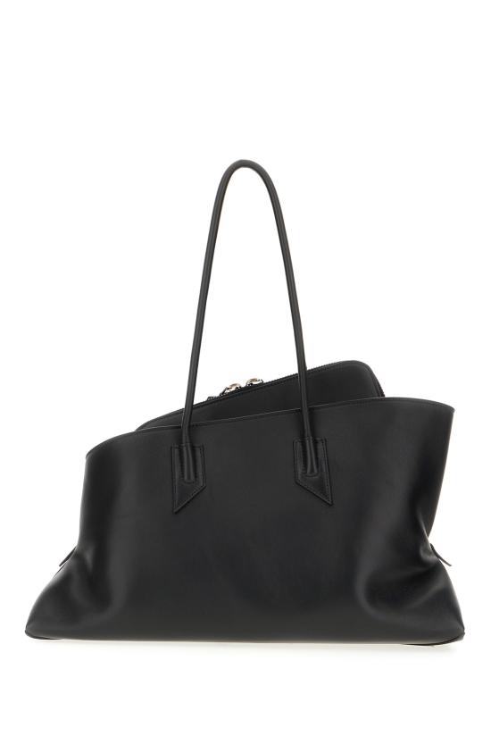 26FW 디 아티코 라 파세지아타 미디엄 탑 핸들 백 250WAH00054LBT019AA 100 Nero - THE ATTICO
