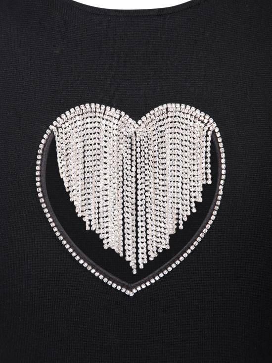  앨리스 앤 올리비아 민소매 티셔츠 CC4025 25715 BLACK Black - ALICE & OLIVIA