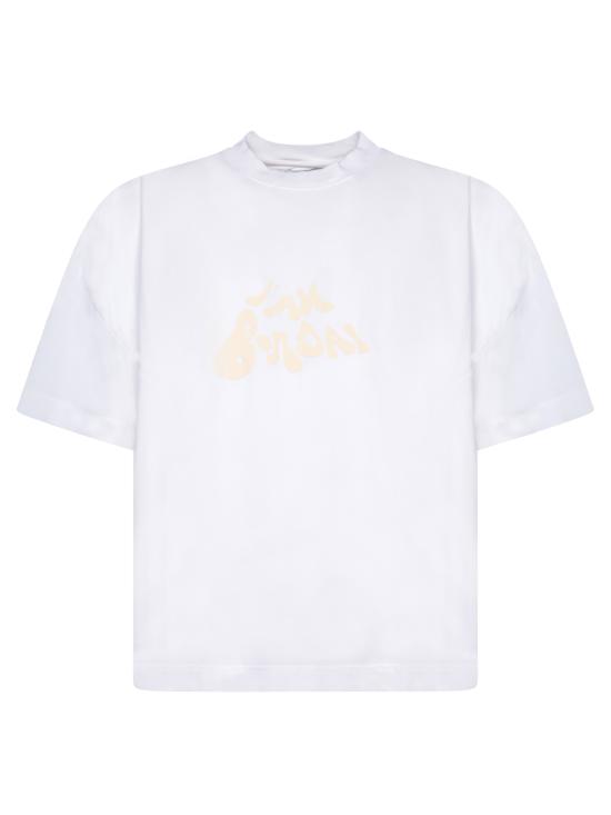  본사이 반팔 티셔츠 SS24TS002 005 WHITE White