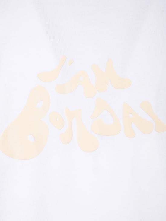  본사이 반팔 티셔츠 SS24TS002 005 WHITE White - BONSAI