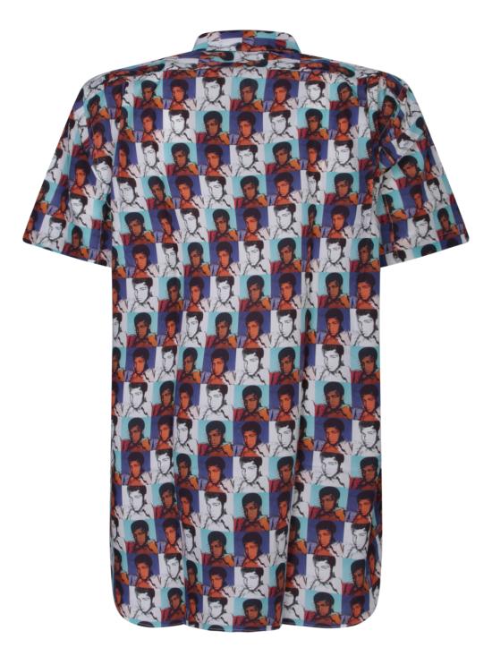  꼼데가르송 반팔 셔츠 FMB020051 1 PRINT B White - COMME DES GARCONS