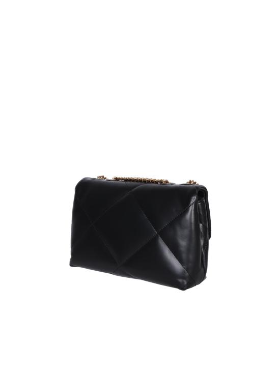 26SS 토리버치 스몰 키라 다이아몬드 퀼트 컨버터블 숄더백 154706 001 Black - TORY BURCH
