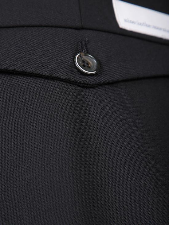 25FW 나인인더모닝 수트 팬츠 GVE34 M14 BLACK Black - NINE IN THE MORNING