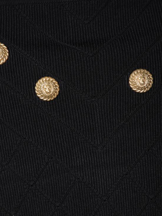  발망 스커트 CF1LB004 KF53 0PA Black - BALMAIN