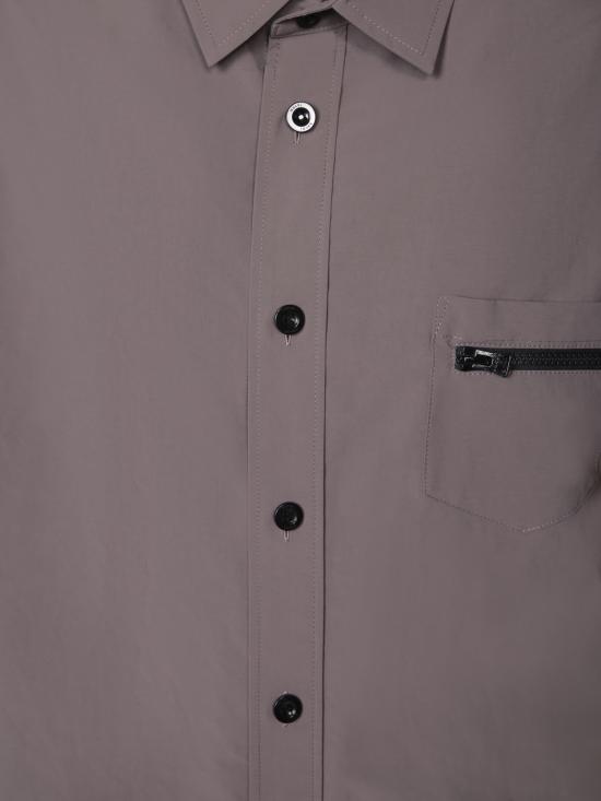  사카이 반팔 셔츠 2403358M 550 Beige - SACAI