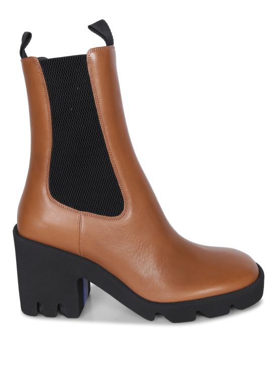 25FW 버버리 레더 첼시 부츠 8092583 B8630 Brown