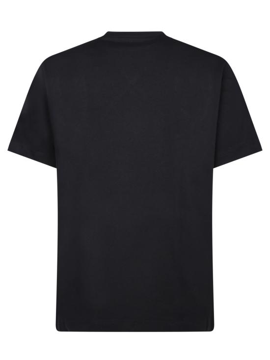 25SS 버버리 EKD 로고 프린트 코튼 숏슬리브 티셔츠 8095058 A1189 Black - BURBERRY