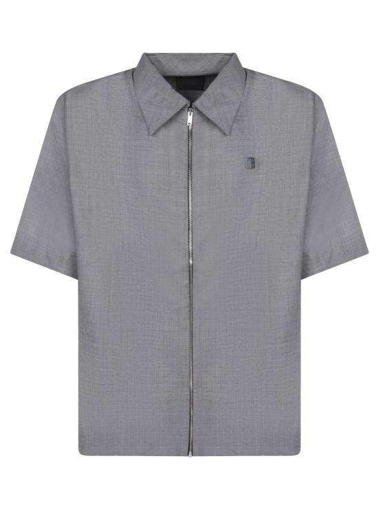 25FW 지방시 반팔 셔츠 BM610V 15K7 004 Grey