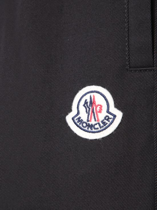 26FW 몽클레어 스트레이트 팬츠 2A00019 5977G 999 Black - MONCLER