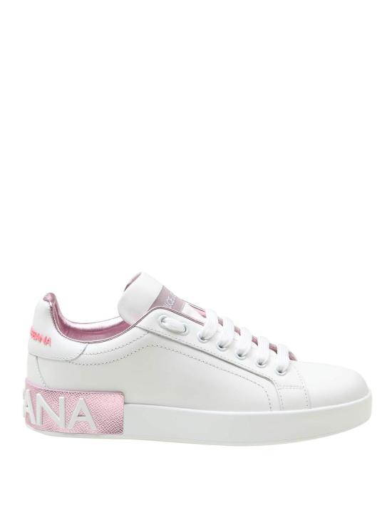 26SS 돌체앤가바나 카프스킨 나파 포르토피노 스니커즈 CK1544AX61587587 White
