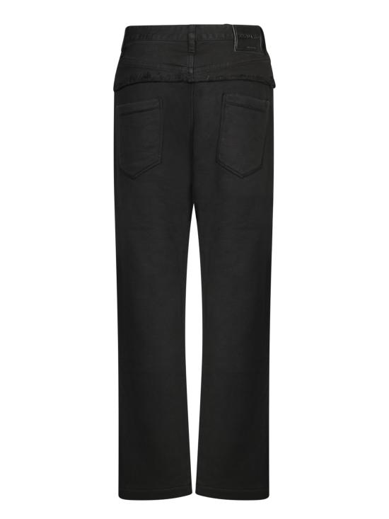 26FW 디스퀘어드2 스트레이트 팬츠 S74KB0925 DTJ001 900 Black - DSQUARED2