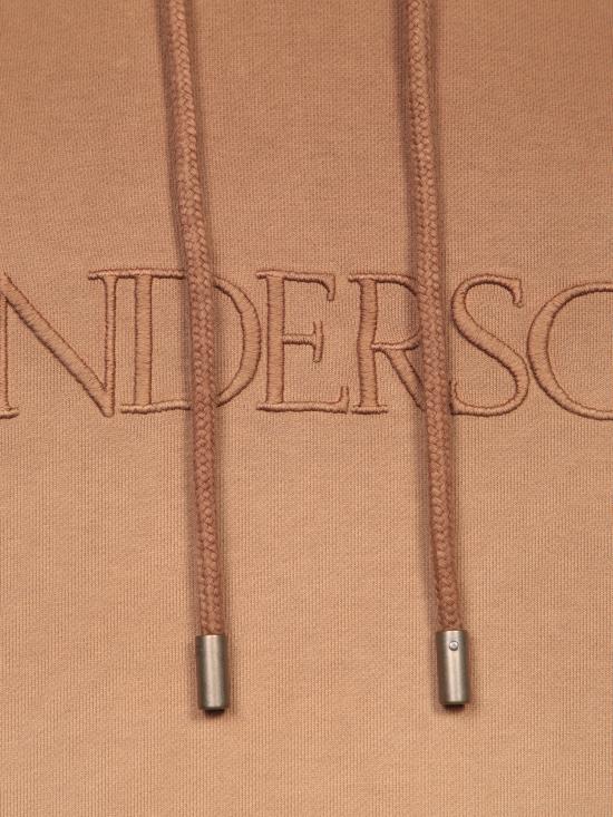 25FW JW앤더슨 후드 티셔츠 JW0192 PG1632 619 Brown - JW ANDERSON
