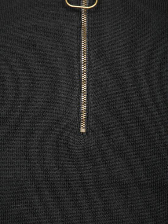 25FW JW앤더슨 스웨터 KW1212 YN0008 999 Black - JW ANDERSON