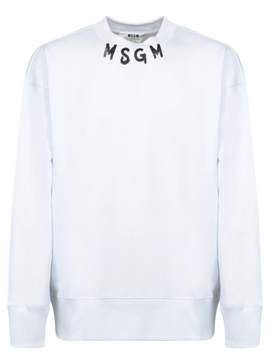 25FW 엠에스지엠 긴팔 티셔츠 3740MM103 247799 01 White