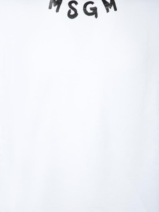 25FW 엠에스지엠 긴팔 티셔츠 3740MM103 247799 01 White - MSGM