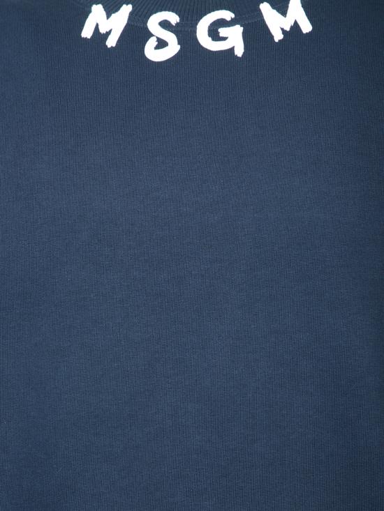 25FW 엠에스지엠 긴팔 티셔츠 3740MM103 247799 89 Blue - MSGM