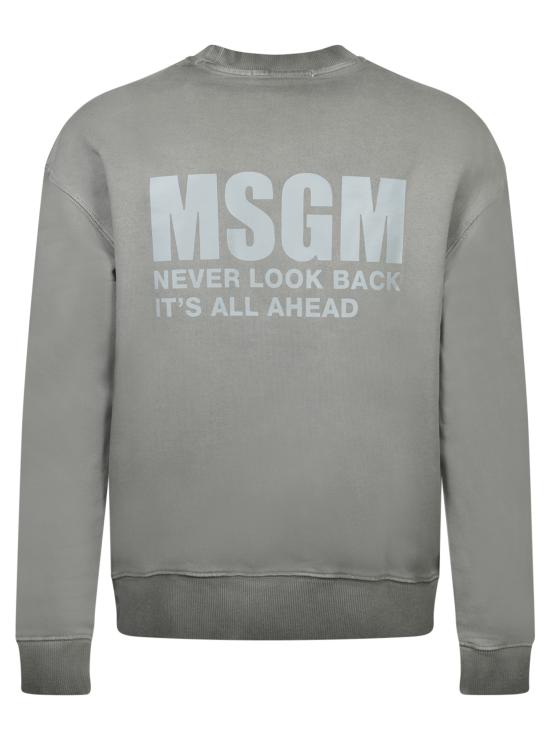 26FW 엠에스지엠 긴팔 티셔츠 3740MM116 247587 98 Grey - MSGM