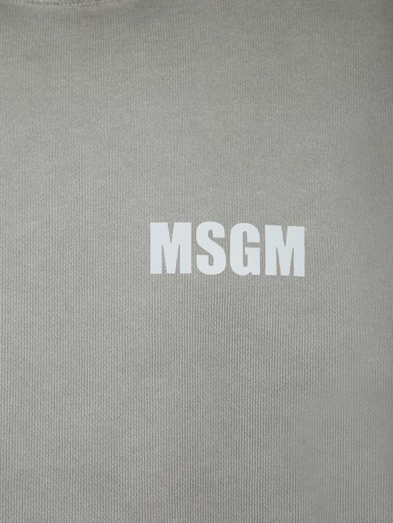 26FW 엠에스지엠 긴팔 티셔츠 3740MM116 247587 98 Grey - MSGM