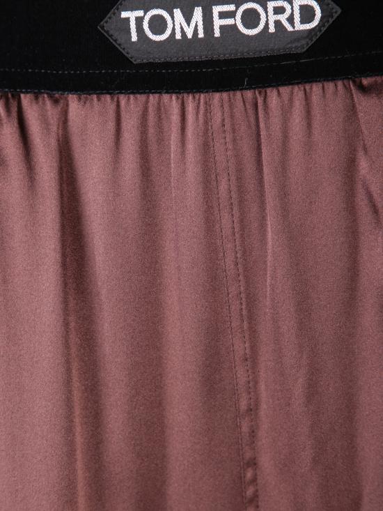 25SS 톰포드 로고 밴딩 파자마 팬츠 PAW397 FAX881 KB750 Brown - TOMFORD