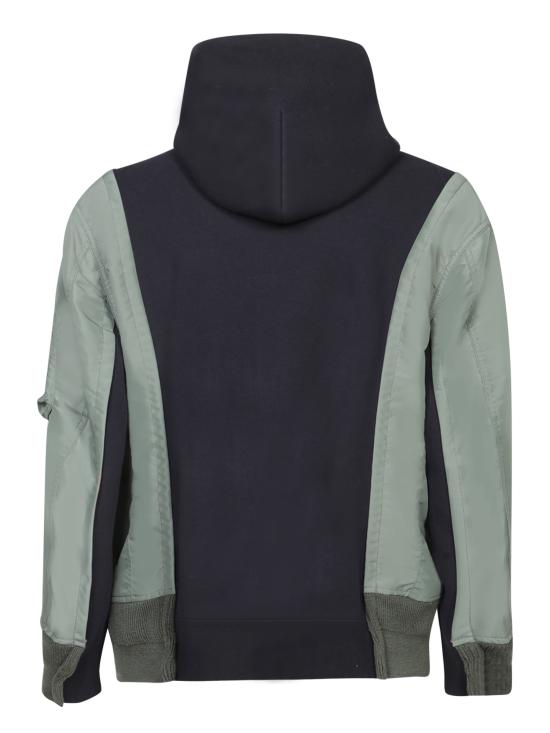 25FW 사카이 숏패딩 2403454M 263 Blue - SACAI