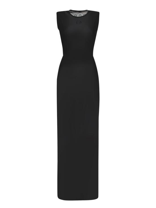 25FW 마린세르 롱 원피스 WDR287A RJER0018 BK99 Black