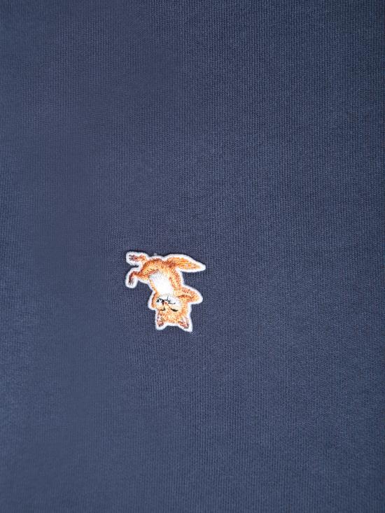 26FW 메종키츠네 칠랙스 패치 레귤러 스웨트셔츠 LM00303 KM0001 P494 Blue - MAISON KITSUNE