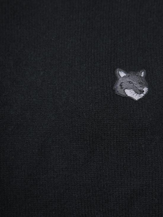 26FW 메종키츠네 긴팔 티셔츠 NM00805 KT1006 P199 Black - MAISON KITSUNE