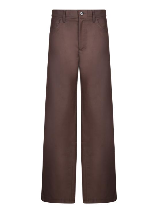 25FW 세퍼 스트레이트 팬츠 JIROSLU SLUDGE WOO Brown