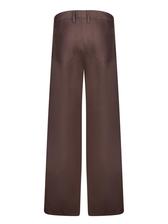 25FW 세퍼 스트레이트 팬츠 JIROSLU SLUDGE WOO Brown - SEFR