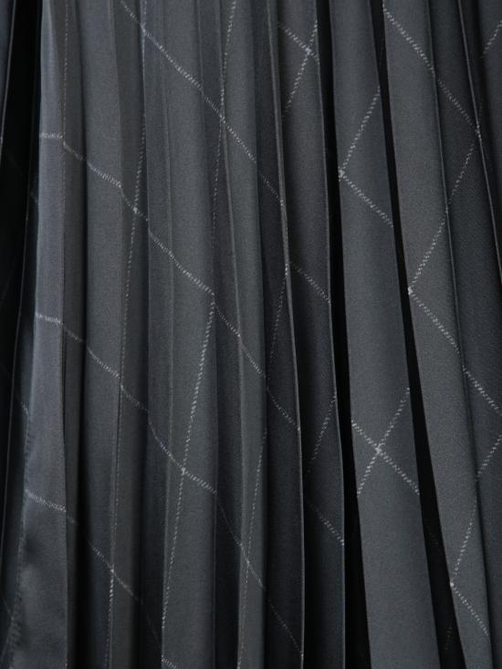 25FW 사카이 롱 스커트 2407573 001 Black - SACAI