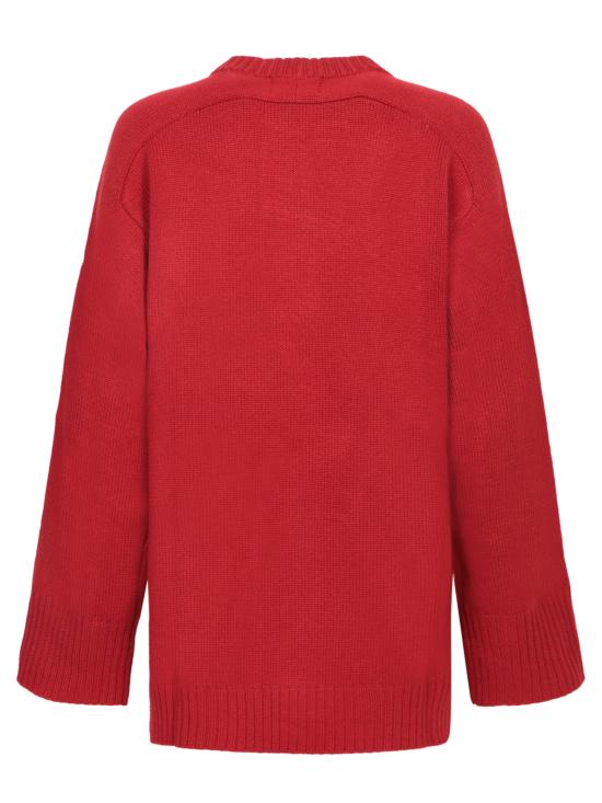 25FW 루루 스튜디오 스웨터 SAFI BURGUNDY Bordeaux - LOULOU STUDIO