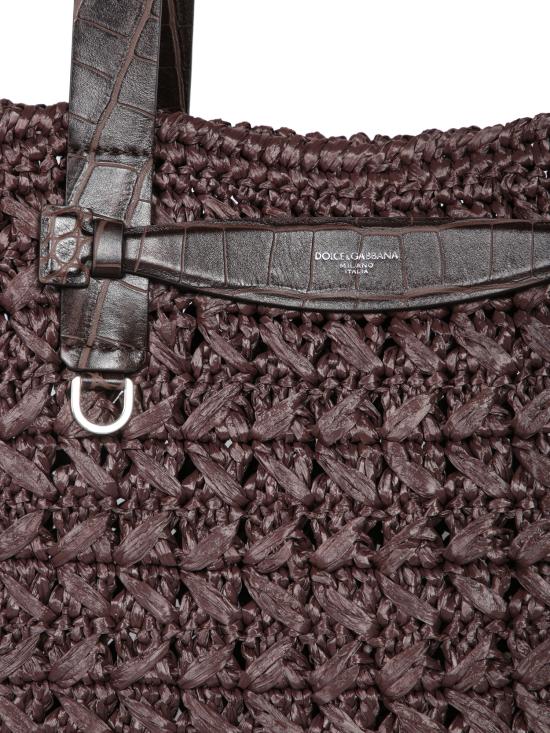 25SS 돌체앤가바나 토트백 BM2453 A9N96 8C895 Black - DOLCE & GABBANA