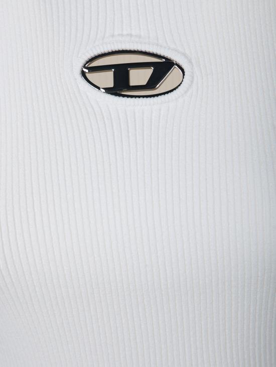 25SS 디젤 민소매 티셔츠 A17450 0DLAX 100 White - DIESEL