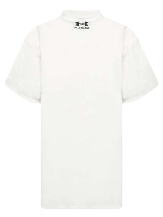 25SS 발렌시아가 x 언더아머 오버사이즈 핏 티셔츠 787349 TRVB7 9081 White - BALENCIAGA