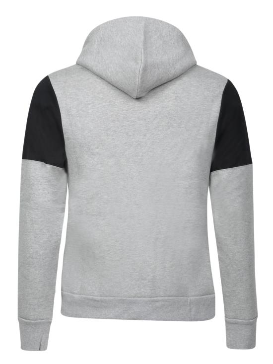 25SS 발렌시아가 로고 후드 집업 808832 TRVJ2 1167 Grey - BALENCIAGA