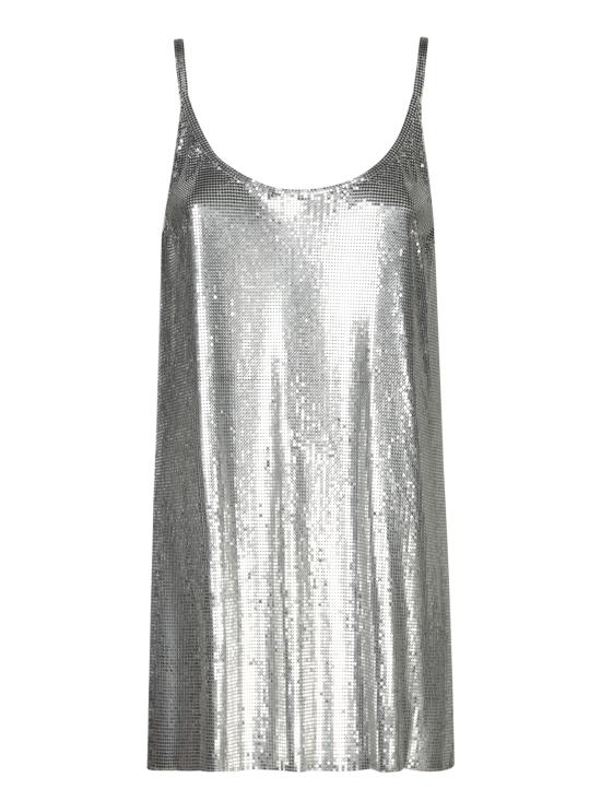 25SS 파코라반 민소매 티셔츠 25PITO054 MH0004 P040 Metallic