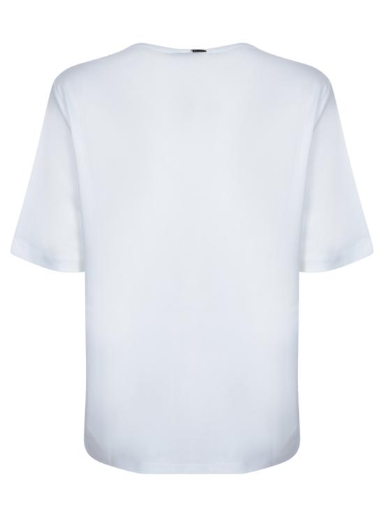 25SS 에르노 반팔 티셔츠 JG000258D 52063 1081 White - HERNO
